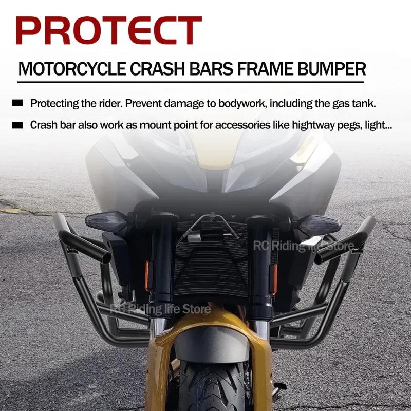For BMW F900XR F900R F900 R XR 2020-2023 Motorcycle Upper Or Lower Engine Guard Bumper Crash Bars Stunt Cage Frame Protector
