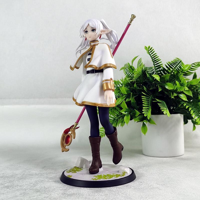 23cm Frieren Beyond Journey’S End Frieren Elf Mage Ver Anime Figure Collectable Figurine Desktop Decoration Gift For Anime Fans Premium Quality