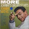 LP Record JOHNNY MATHIS  More Johnnys Greatest Hits CL1344 Columbia 1959 US Pop Used