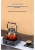 Smart Electric Ceramic Double Ring Tea Brewing Stove - High Power, Timer, Heat Preservation for Small Households