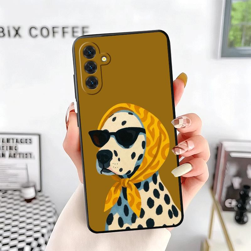 Dalmatian Cute Dog Soft Phone Case for Samsung A17 A37 A57 A16 A26 A36 A56 A15 A25 A35 A55 A14 A24 A34 A54 A13 A23 A33 A53 A52 A