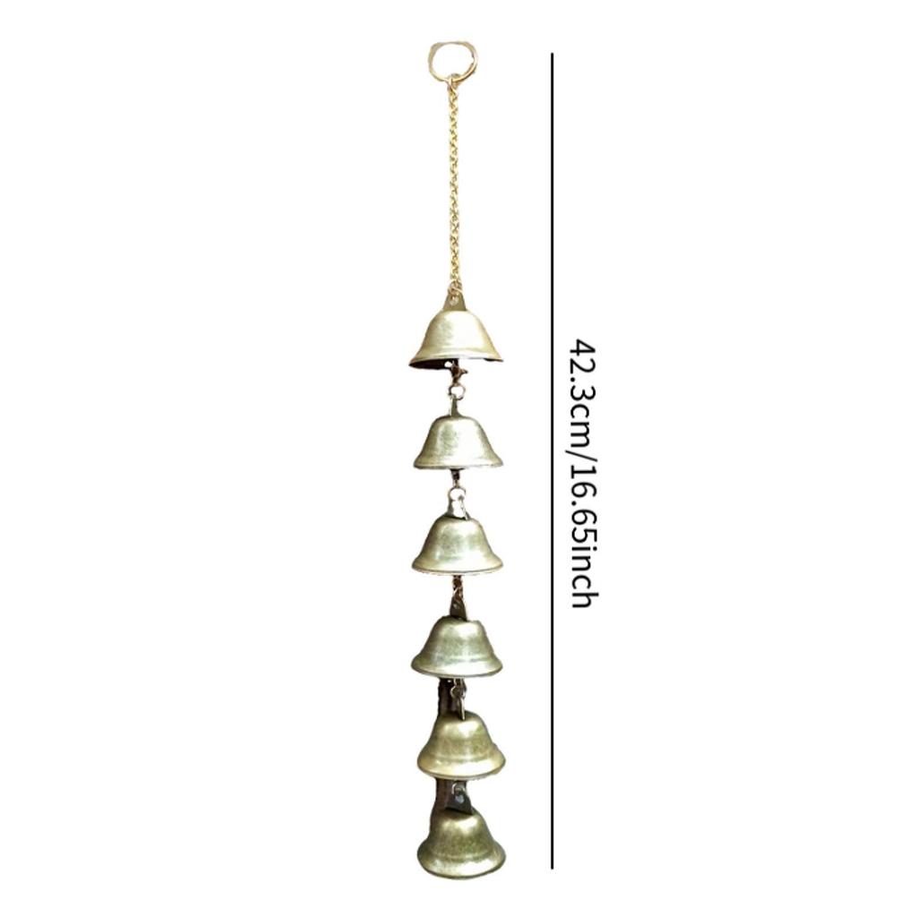 Hanging Garden Wind Chimes, Retro Christmas Decorations for Outdoors