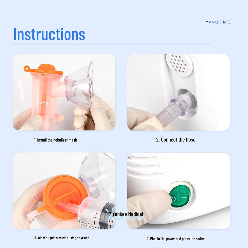 Kefu KF-WHQ-02 Home Compressor Nebulizer for Elderly & Children