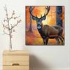 New Arrival 5D DIY Full Circle Diamond Painting "Elk" Embroidery Cross Stitch Home Decor Gift