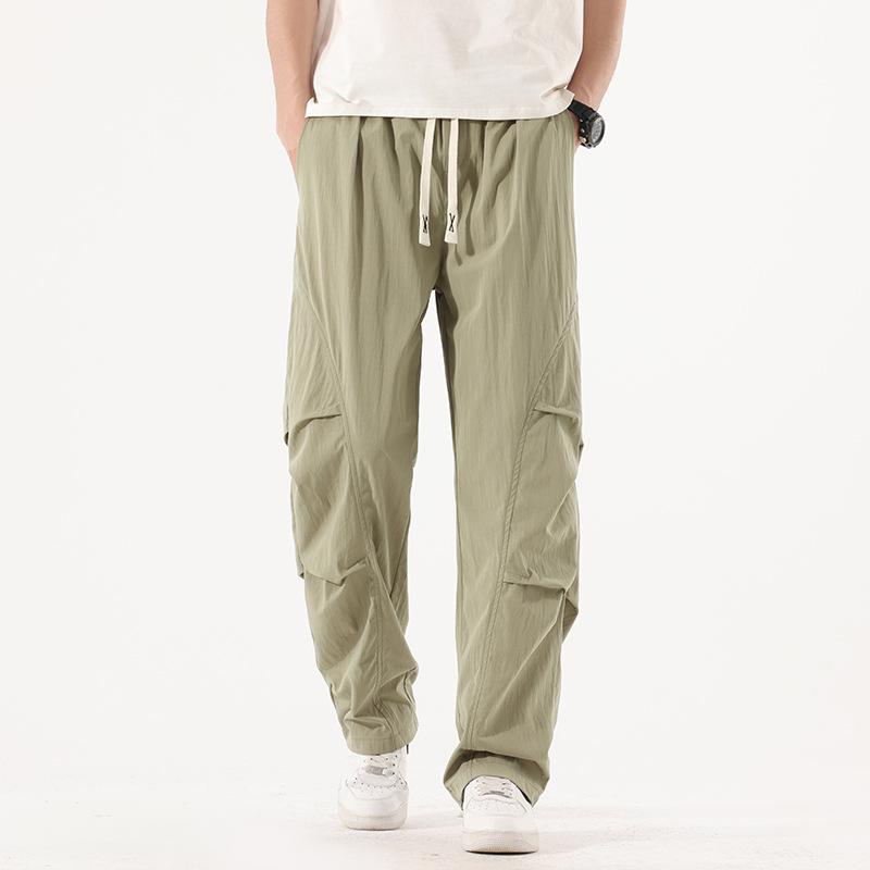 

Весенне-осенние новые повседневные брюки для пар, мужские и женские, для горного туризма и активного отдыха, мужские прямые спортивные брюки с широкими штанинами и кулиской 8XL