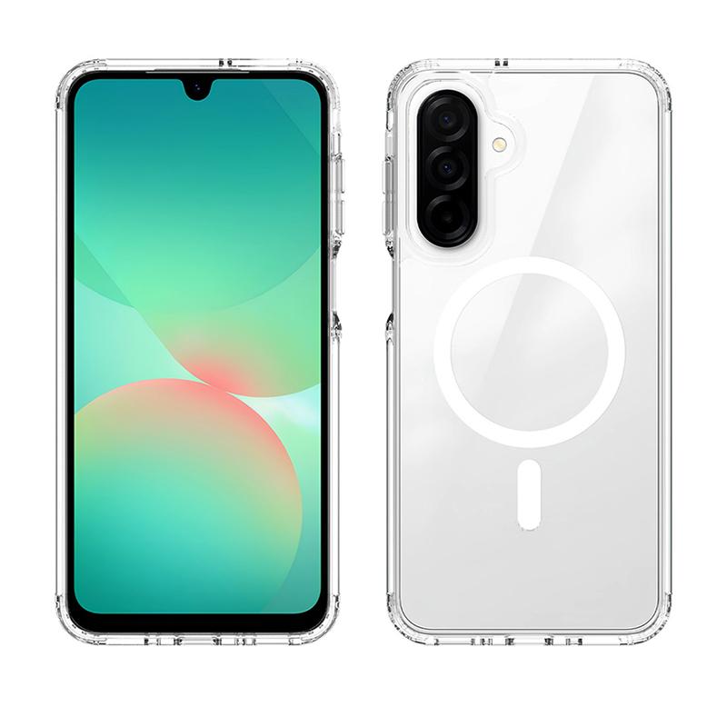 

Magnetic Magsafe Case For Samsung A17 A56 A36 A26 A16 A06 A55 A35 A15 A54 4g 5g Hybrid Hard Cover Clear Shockproof Soft Shell Galaxy A17 4G