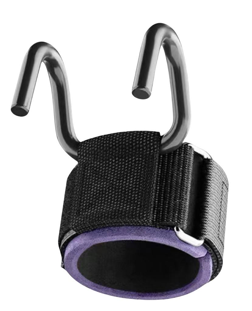 Pull-Up Assist & Lumbar Stretch Support Hook - Anti-Slip Wrist Aid for Deadlift & Fitness