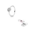 Pandora 925 Sterling Silver, Synthetic Cubic Zirconia Rings Women's Silver 190986CZ