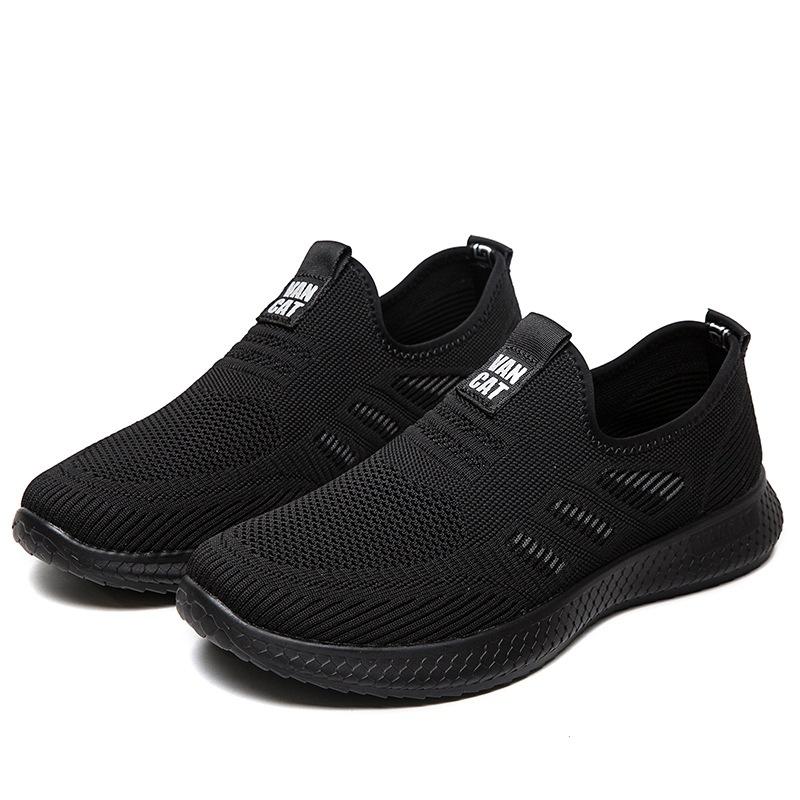 Fashion High Quality Original Men's Shoes  Casual Shoes Men Slip-On Sneakers Man Big Shoes  Running Shoes Breathable Tenis Shoes Summer