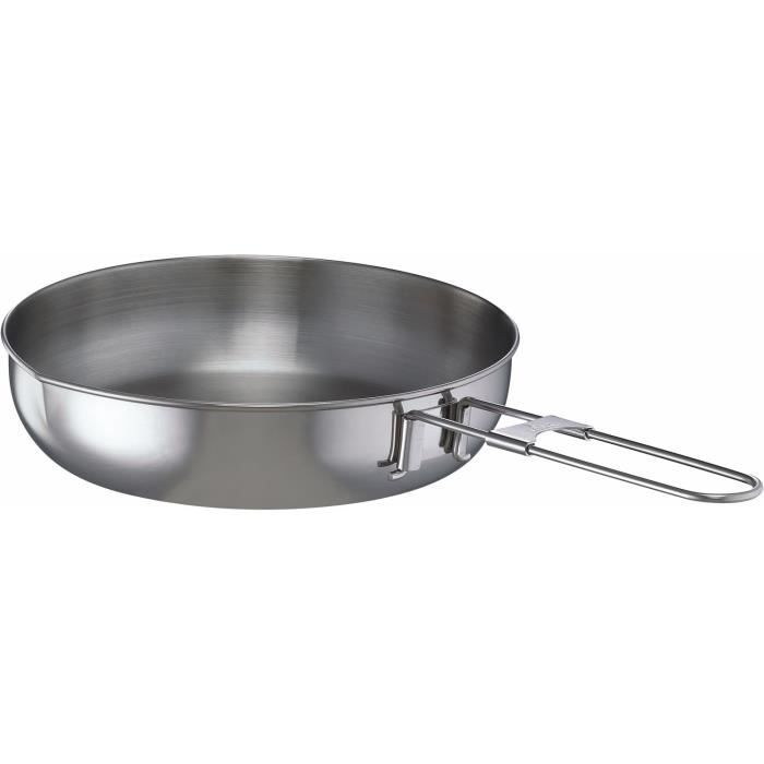 Poêle À Frire - MSR - ALPINE - Acier Inoxydable - Utilisation Intensive - Compatible Tous Feux