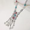Retro Ethnic Style Long Tassel Sweater Chain Exaggerated Women's Bohemian Chain
