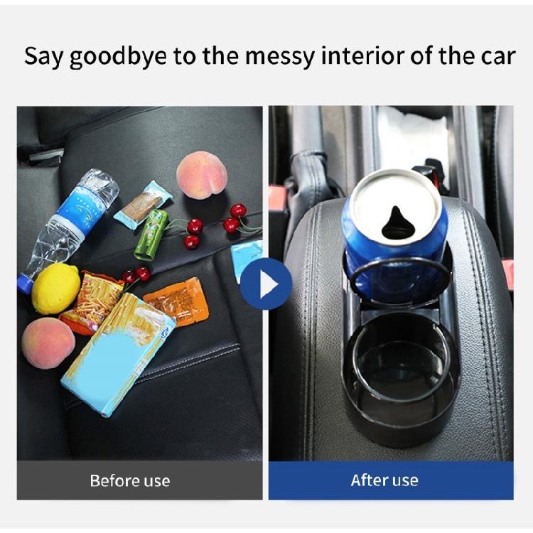 Universal Car Cup Holder Drinks Holders Double Hole Automotive Mount Holder