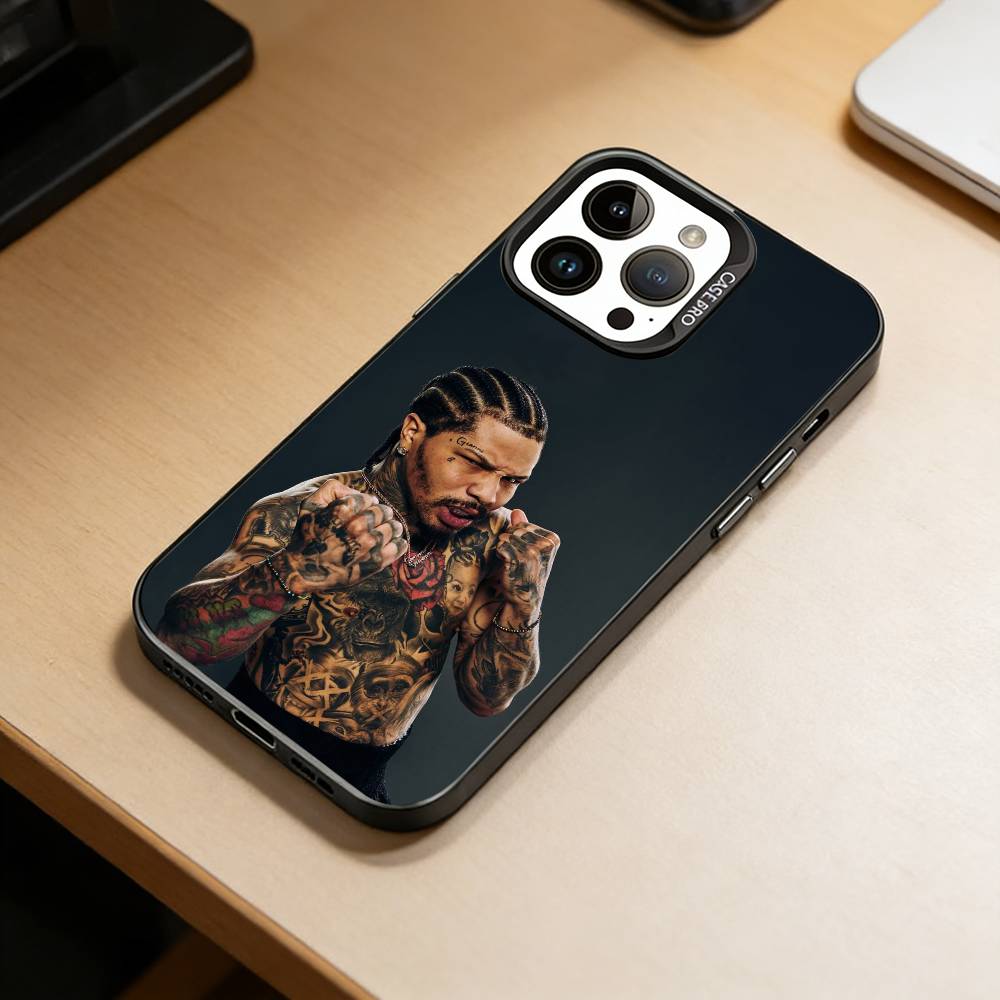 Боксер Джервонта «Танк» Дэвис Чехол для телефона для iPhone 17,16,15,14,13,12,11 Plus,Pro Max,XS,Цветной Серебряный Чехол для телефона Funda Cover iPhone16pro