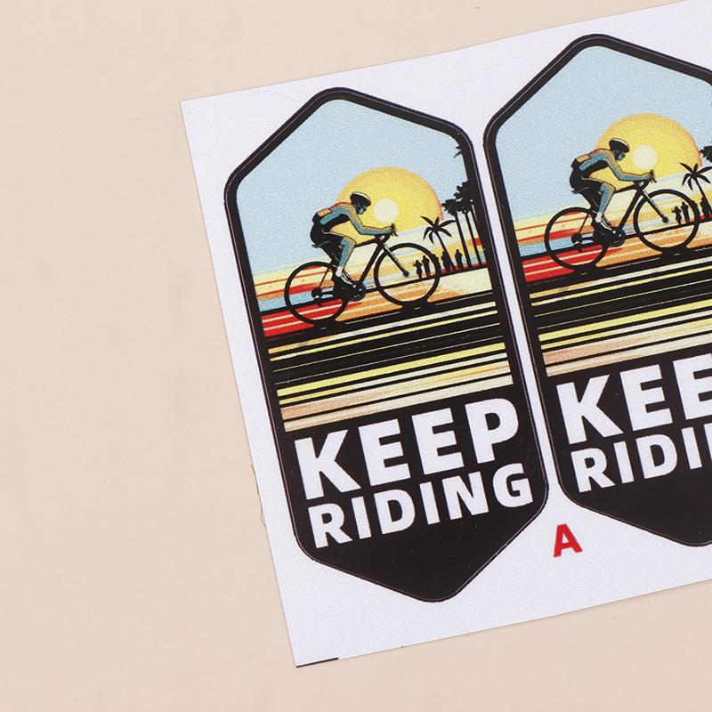 2 szt. Naklejki na ramę roweru elektrycznego, motocykla, naklejki wodoodporne na górną rurę roweru, dekoracyjna rama roweru, motocykla