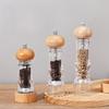 Manual Acrylic Pepper Salt Grinder Adjustable Coarseness Salt and Pepper Grinding Bottle  Steak