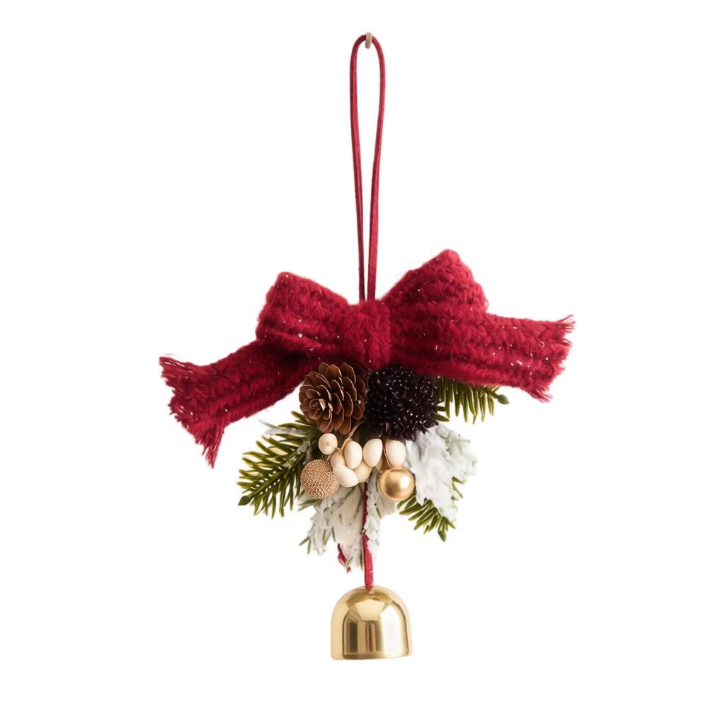 Christmas and Bell Hanging Ornaments for Door, Car and Wall Holiday Decoration