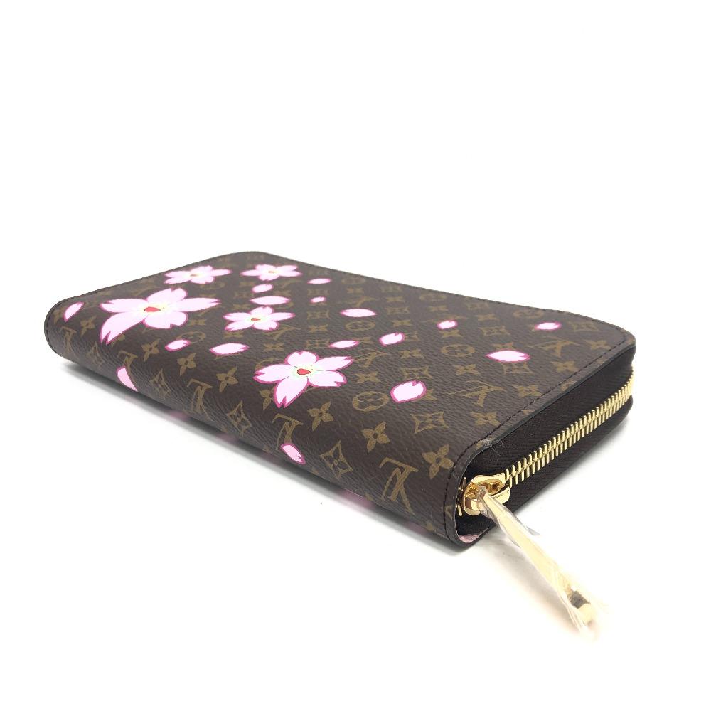 Louis Vuitton M13433 Murakami Takashi Monogram Zippy Wallet Cherry Blossom