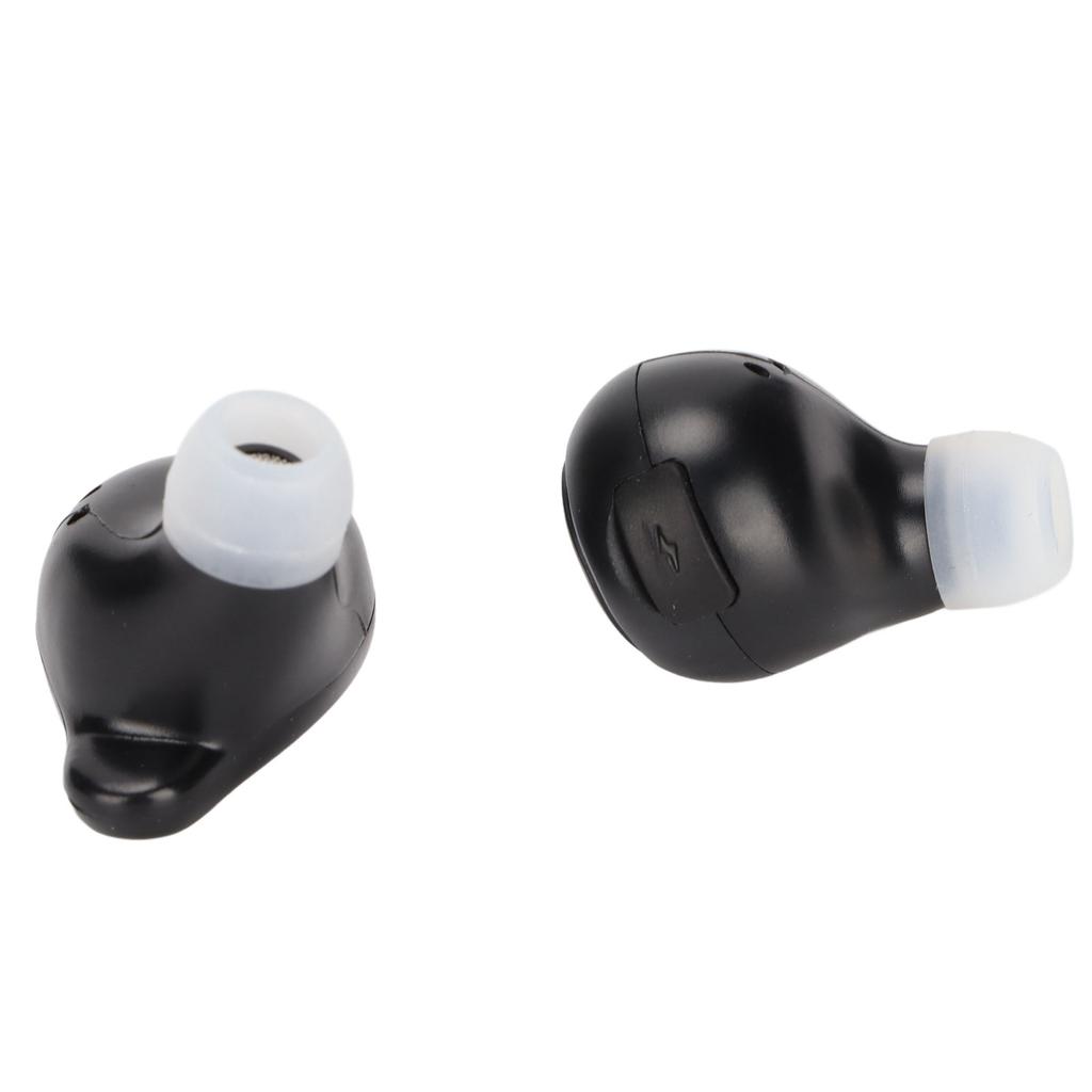 SK1 Drahtlose Bluetooth Kopfhörer Binaurale Ohrhörer HD LED Power Display IPX7 Wasserdicht Sport Subwoofer Kopfhörer Schwarz