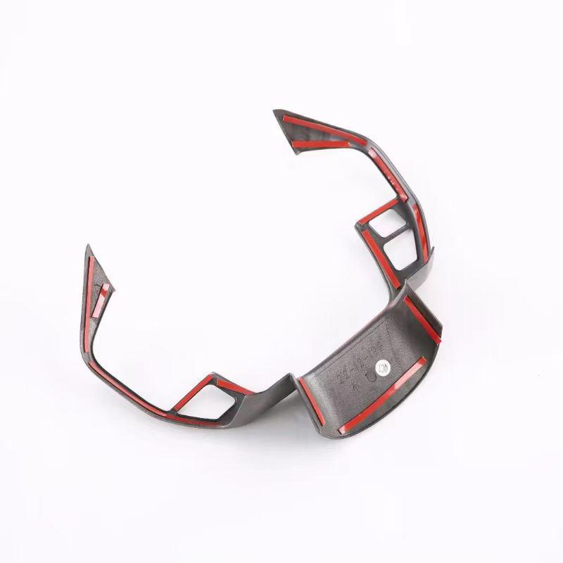 23 Toyota Prius 60 Series Carbon Fiber Steering Wheel Button Frame Interior Decor