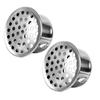 Durability Shower Drain Cover Set Stainless Steel With 2 In Hole For Optimal Water Flows Efficiency