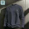 Jeanswest Life Men's Pure Cotton Long-Sleeve Crew Neck T-Shirt