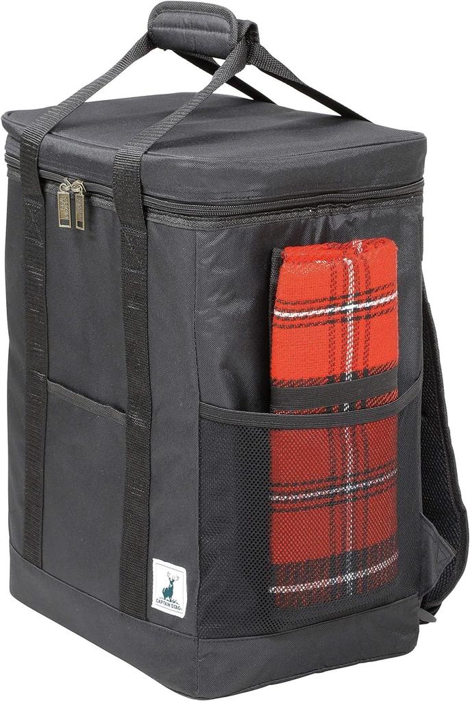Cold Bag Cooler Bag Square Rucksack Type Cooler Bag Black Usage Width 34 X Depth 23 X Height 45cm UE-622 Size