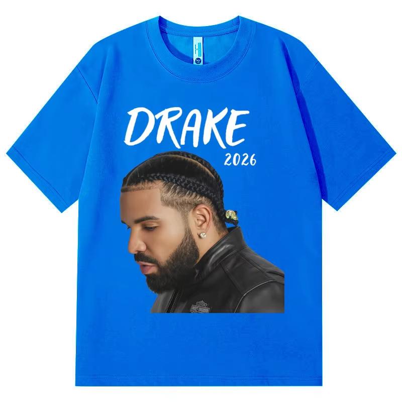 2026 Rapper Drake Iceman T-shirt Men Women Clothing Fashion Hip Hop Short Sleeve T-shirts Summer Casual Fashion Trendy Tee