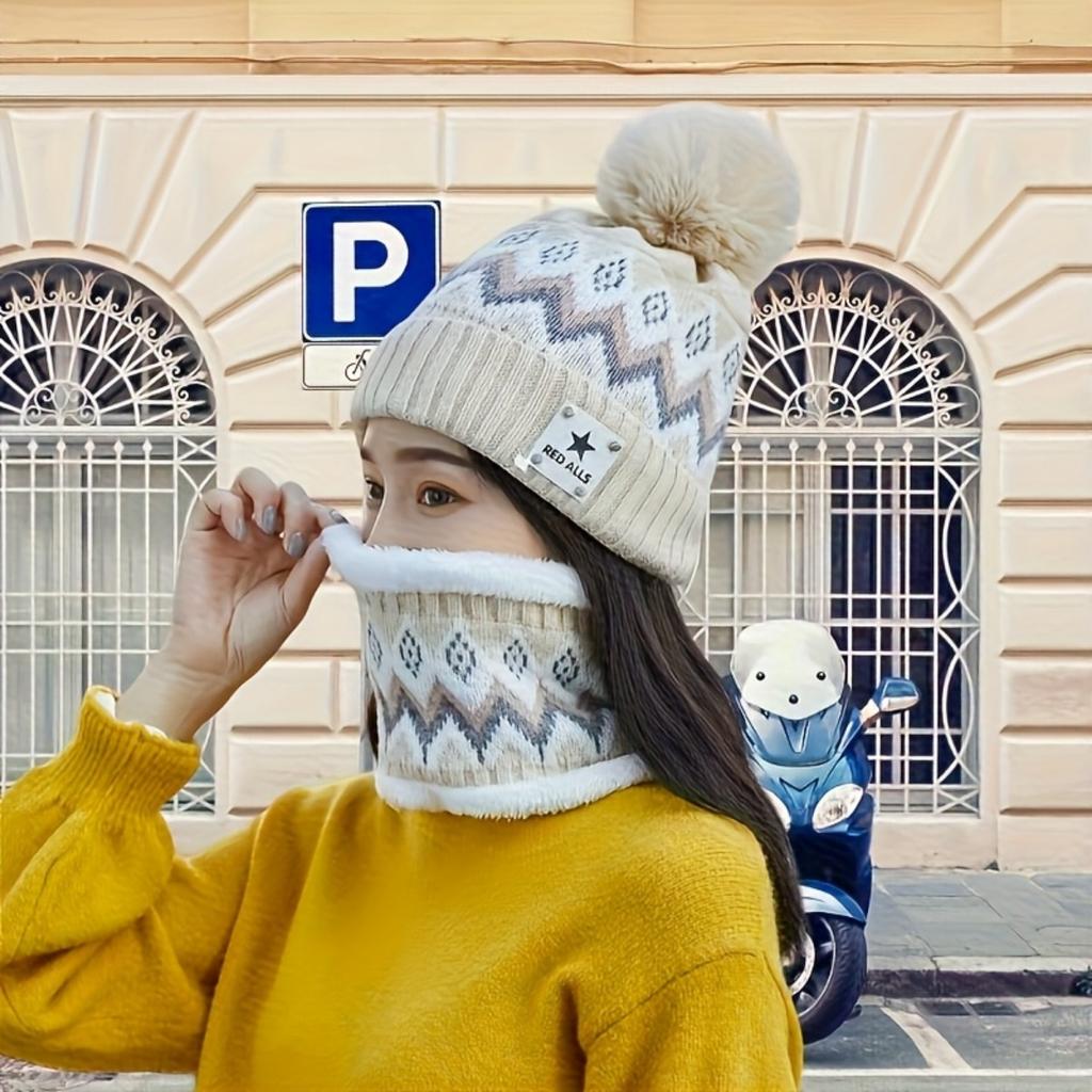 Winter Neue Produktempfehlung! Koreanische Version Warme Radmütze Strickgarnmütze, Modisch und Praktisch