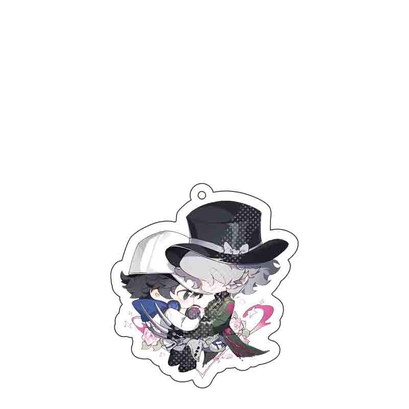 

Layer Fifth Character Joker Duck Acrylic Keychain Pendant 2.2 inches