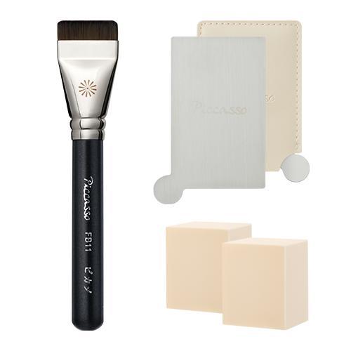 

Виставка колекції лімітованого видання Пікассо (виберіть 1 з 3 типів) FB11 Spatula Brush Set