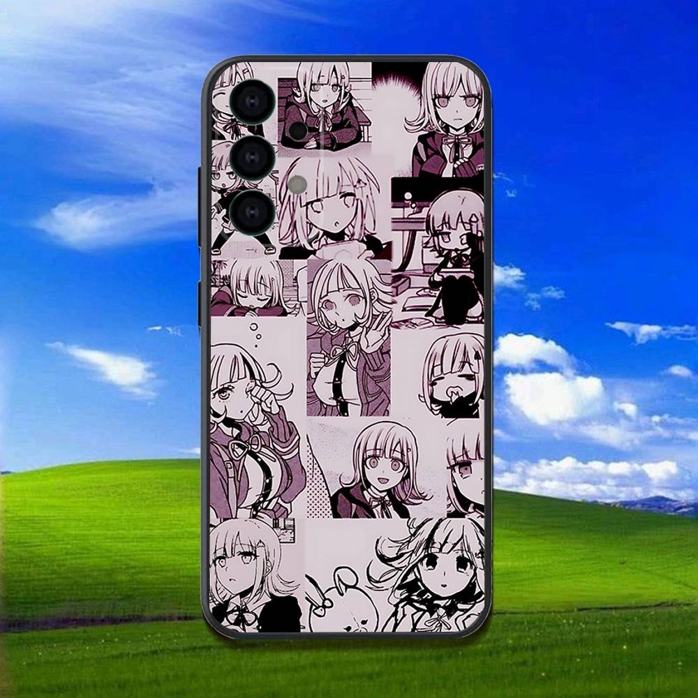 Chiaki Nanami D-Danganronpa Handyhülle Für Samsung Galaxy A13,A21s,A22,A31,A32,A52,A53,A71,A80,Weiche Schwarze Hülle