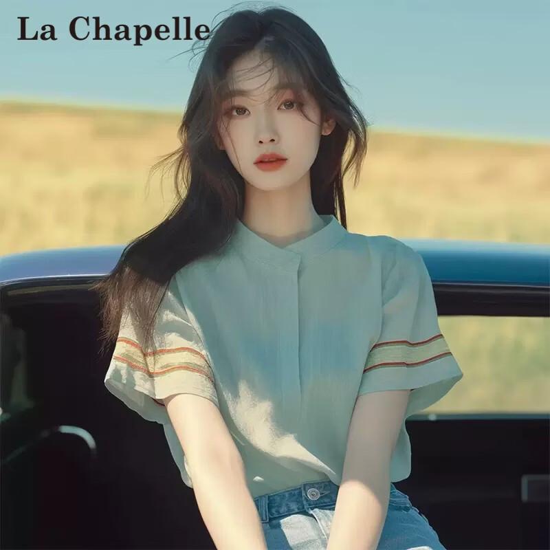 La Chapelle Women s Summer Short-Sleeve T-Shirt M