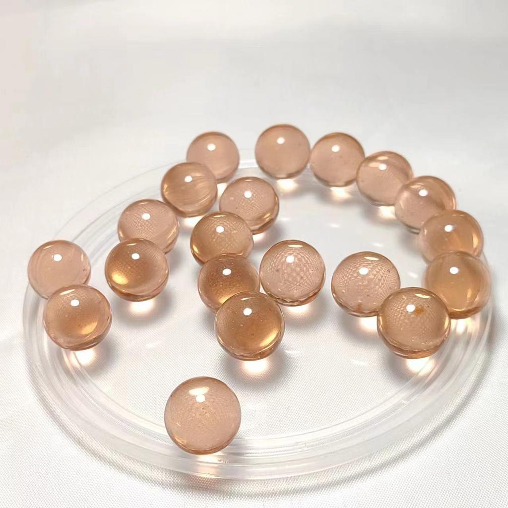 Colored Matte Frosted Glass Beads for Vase or Fish Tank Decoration