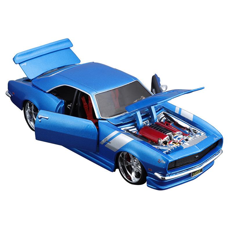 Maisto 1:24 Chevrolet Camaro Z28 1968 Alloy Car Model Diecasts & Toy Vehicles Collect Car Toy Boy Birthday gifts