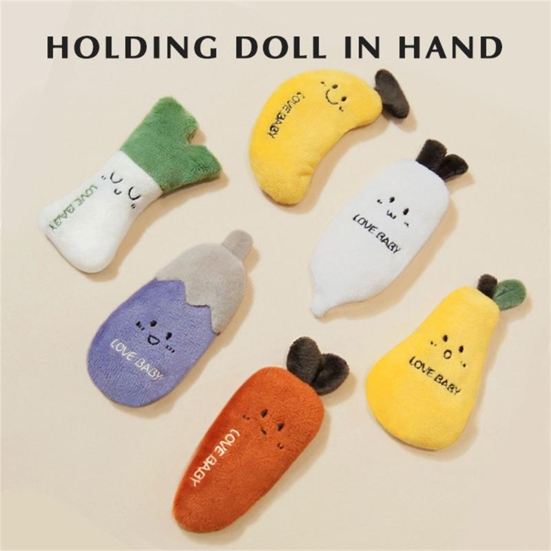 Plush Rattle Toy For Infant Reducing Startle Reflexing And Promoting Secure Calming Sleep For Baby Soothing Comforting