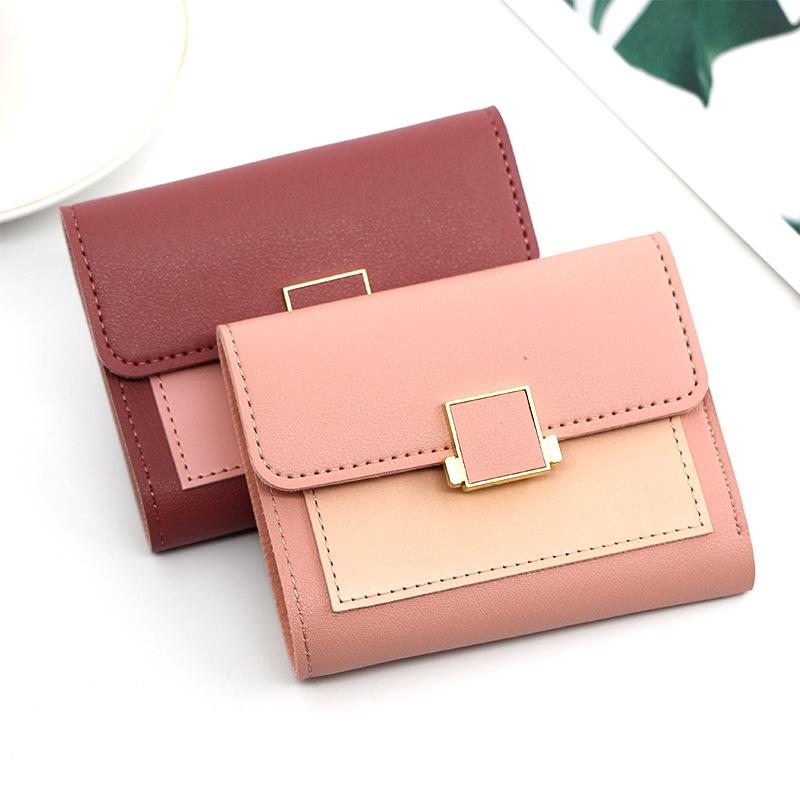 Women's Tri-fold Clutch Wallet with Card Holder and Coin Purse