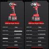 DELIXI Brushless Cordless Impact Wrench CN Plug (adapter Included)
