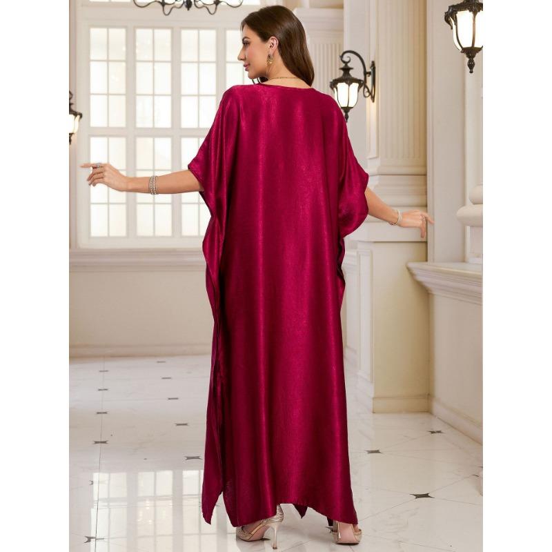 Rochii Casual de Vară Primăvară pentru Femei, Mâneci 1/2, Guler Pătrat, Talie Lejeră, Imprimeu cu Model Floral