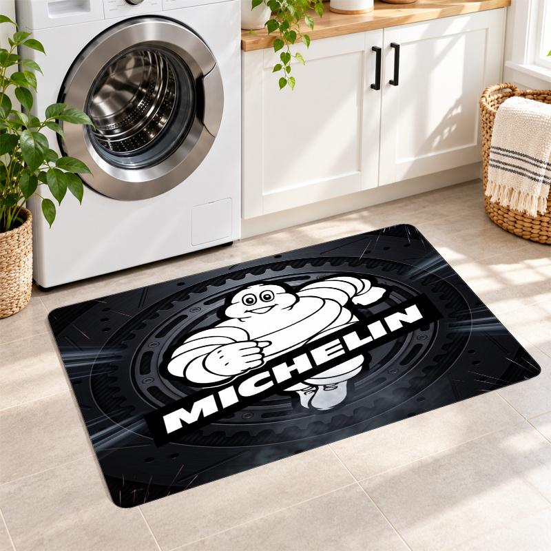 Flannel Kitchen Mat Michelin Soft Area Rug Non Slip Floor Carpet Home Decoration