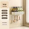 Miflame No-Drill Corner Bathroom Storage Shelf