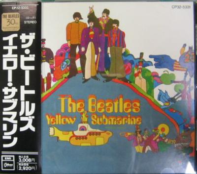 CD BEATLES - Yellow Submarine CP325331 Odeon 1993 Japāna Roks Lietots