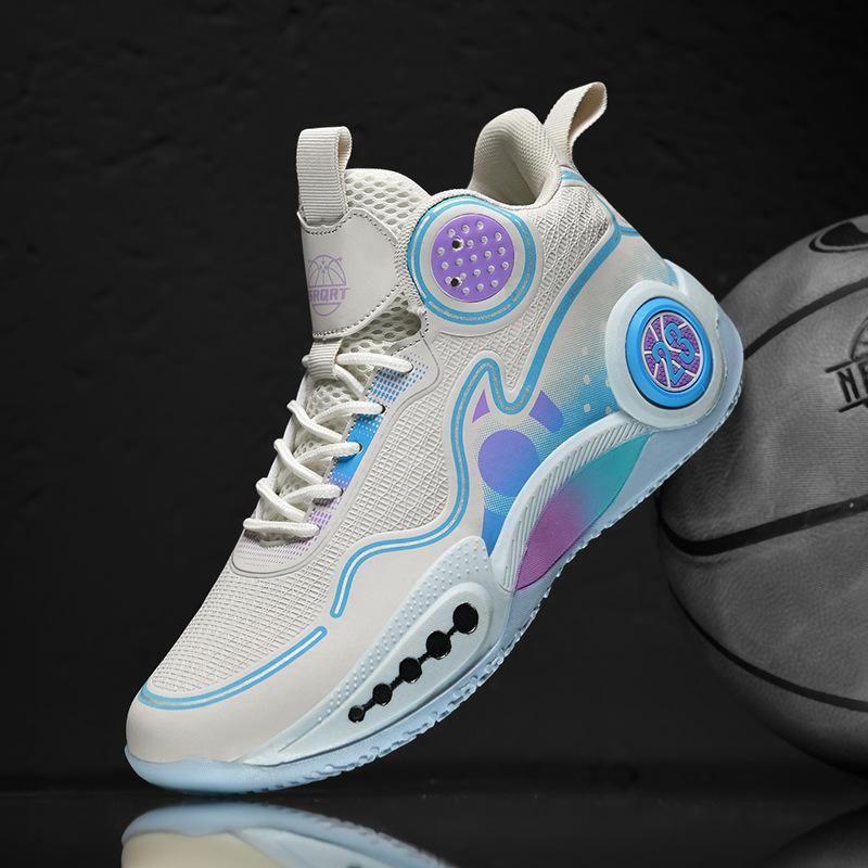 Nej. 23 bokstäver Wade Phantom 3 basketbollskor för män och kvinnor med samma halkfria mellanstadieelever liten storlek 3637 sportskor