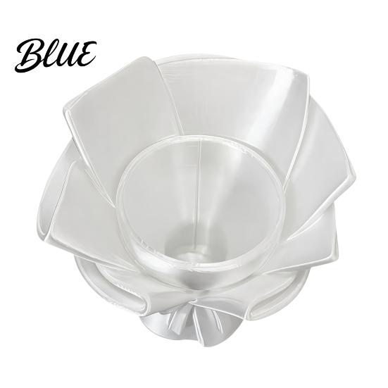 Flat Bottom Vase 3D Printed Bouquet Wrapping Vase Wrapped Style Flower Indooe Holder Home Arrangement Accessory for Desk Decor Aesthetic