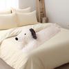 Long Dog Plush Toy Cartoon Snuggling Stuffed Animal Cushion for Home Bedroom 120CM