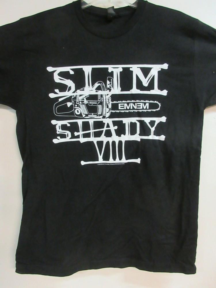ОФИЦИАЛЬНЫЙ МЕРЧ EMINEM 2015 SLIM SHADY VIII КОНЦЕРТНАЯ ФУТБОЛКА МУЗЫКА БОЛЬШАЯ Унисекс S