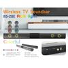 BS 28E Soundbar RGB Ambient Light Audio BT Speaker Home Theater Echo Wall Speaker Colorful RGB Ambient Light Three