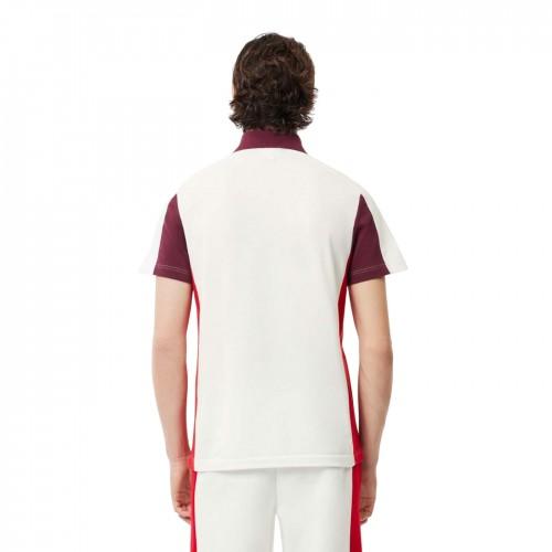 Lacoste Mens Colour Block Regular Polo Shirt