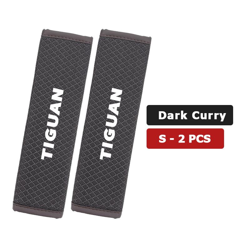 BAD1 28cm Car Seat Belt Shoulder Net Breathable Guard For Volkswagen VW Tiguan Scirocco Sagitar Magotan 4 5 6 7 MK4 MK5