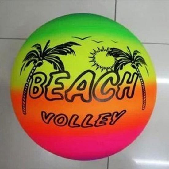 Summer Beach Park Inflatable Ball Rainbow Volleyball Game Kids Children Toy