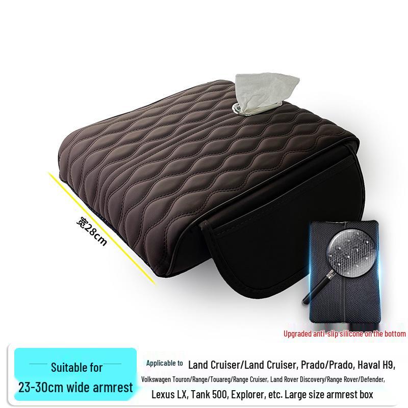 Memory Foam Armrest Riser Pad for Tank 300/500 - Wide, Thick Car Center Pillow